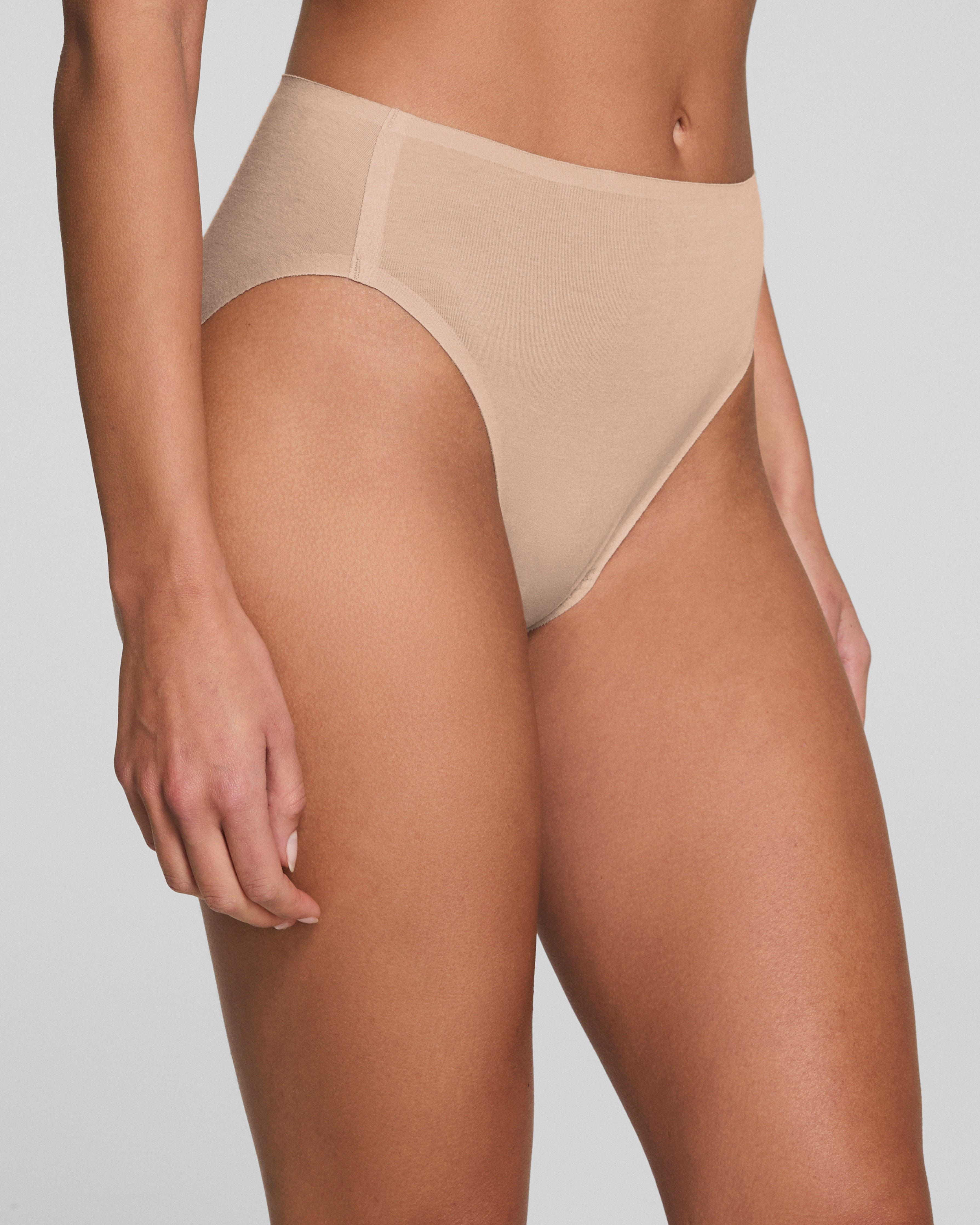 SPANXsmooth™ Fit-To-You Supima® Cotton Brief 3-Pack | Toasted Oatmeal