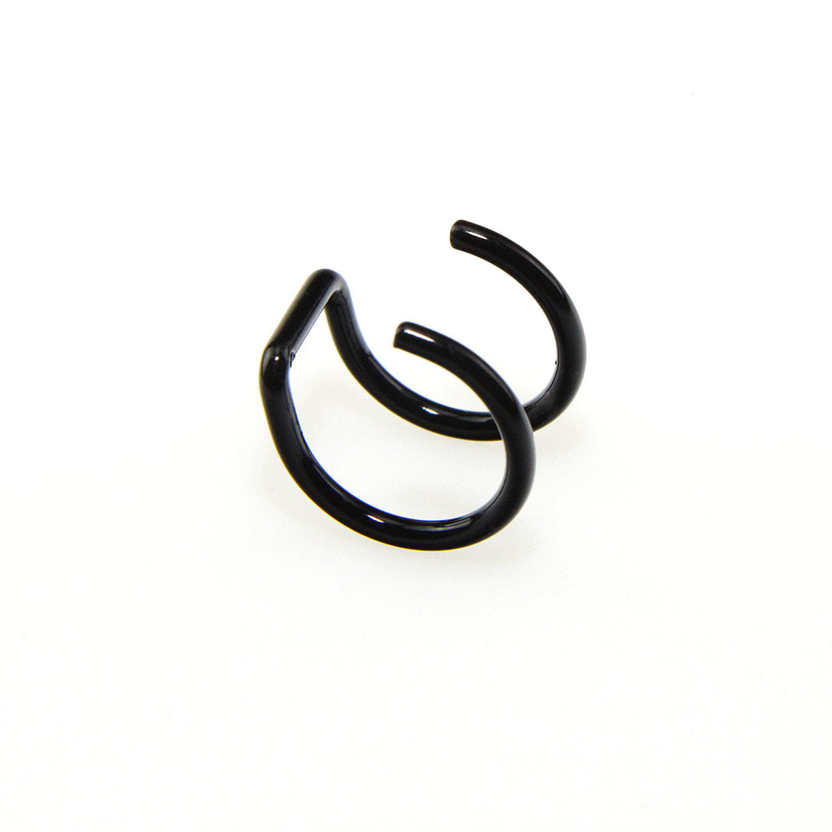 Simple Personality Stainless Steel Double Cartilage Titanium U-shaped Nasal Splint Rings