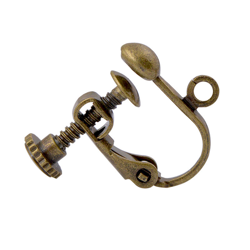 Screw Without Piercing Adjustable Spiral Hair Pin Ear Clip
