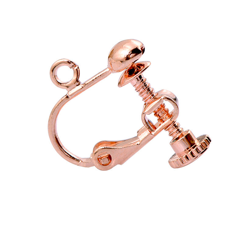Screw Without Piercing Adjustable Spiral Hair Pin Ear Clip