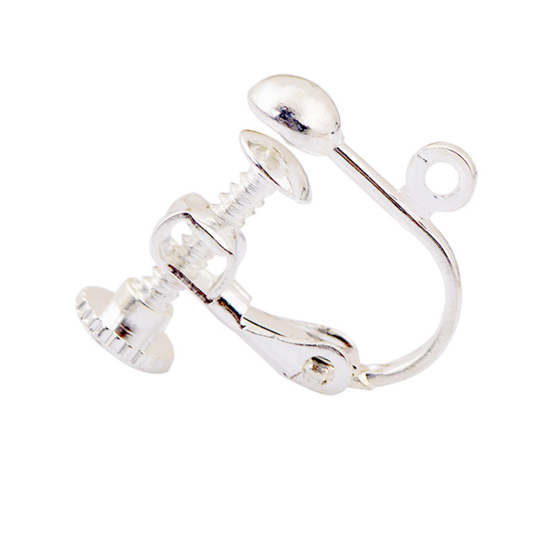 Screw Without Piercing Adjustable Spiral Hair Pin Ear Clip