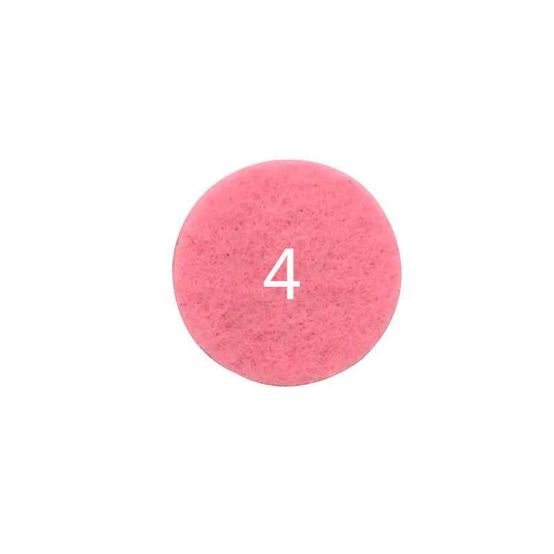 Color Essential Oil Cotton Cloth Car Perfume Gasket Absorbent Pendant