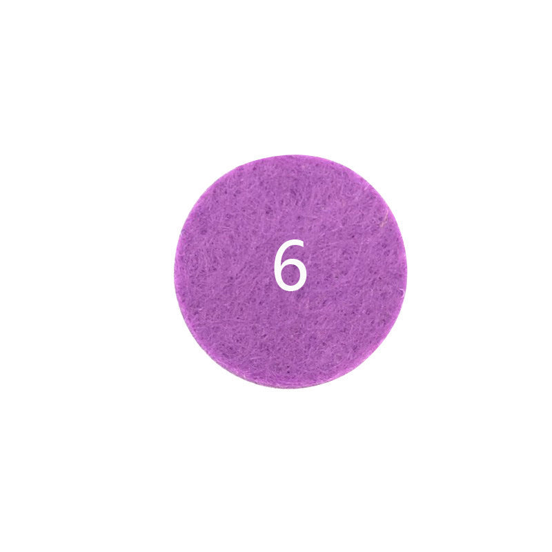 Color Essential Oil Cotton Cloth Car Perfume Gasket Absorbent Pendant
