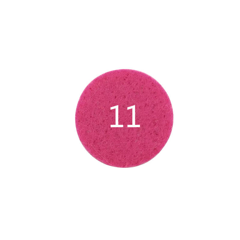 Color Essential Oil Cotton Cloth Car Perfume Gasket Absorbent Pendant