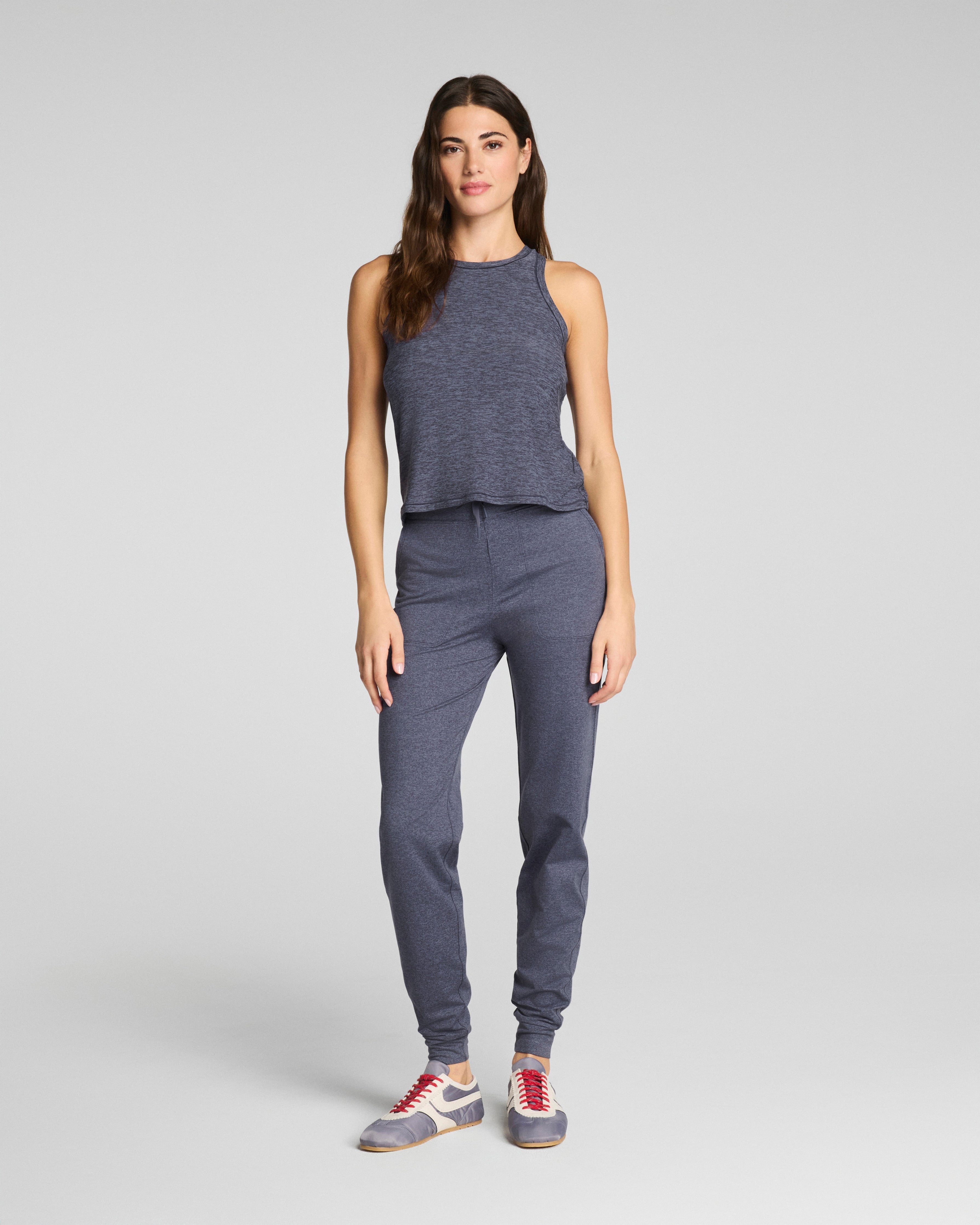 SPANXsupersmooth™ SoftStretch Slim Jogger | Pewter Heather