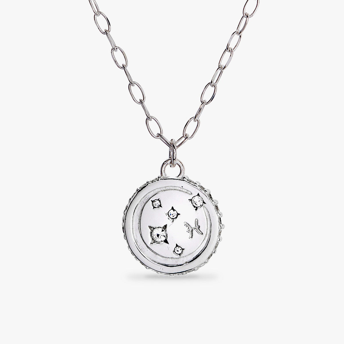 Pisces Zodiac Precious Necklace