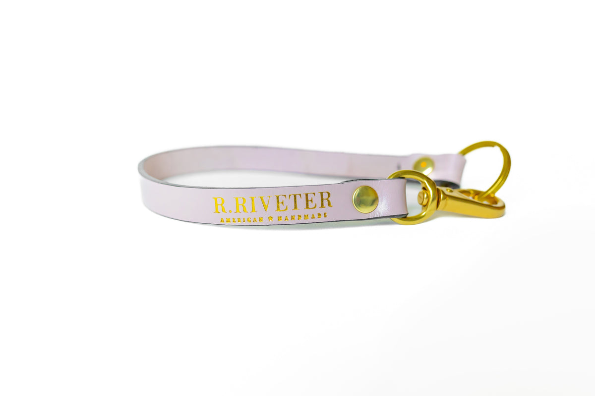 1943 Key Leash | Signature Mauve Leather