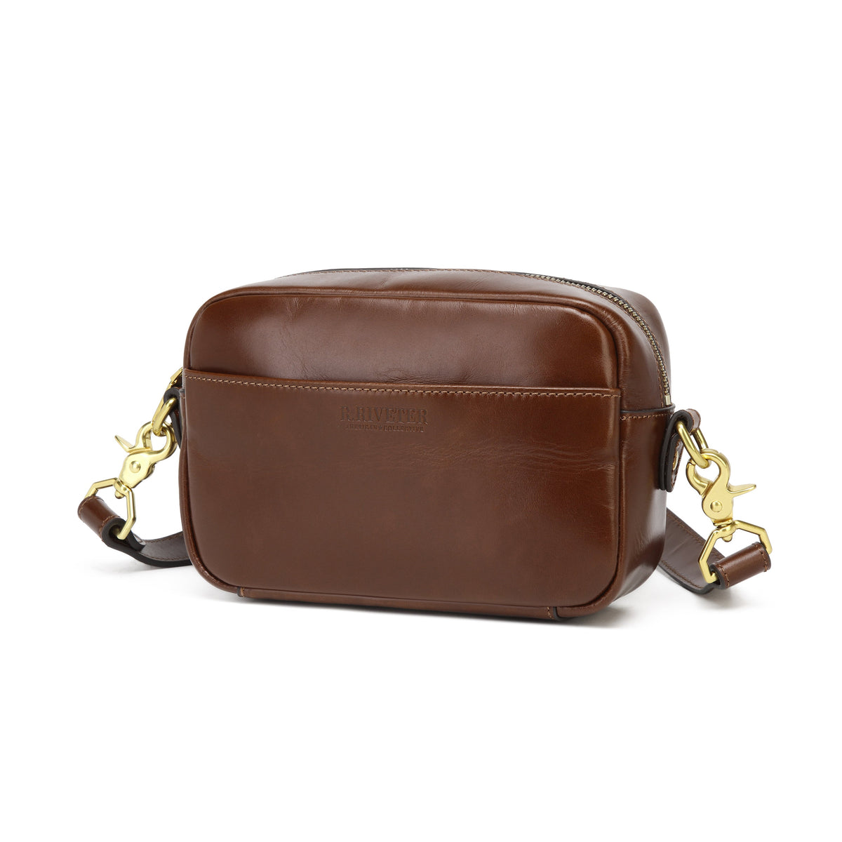 Jane Crossbody Bag | Brown Leather