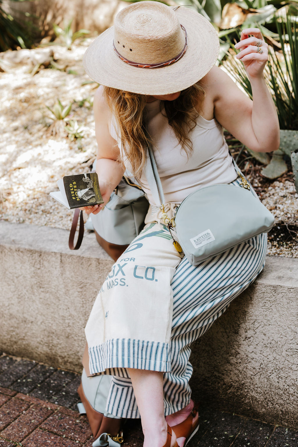 Hopper Crossbody Bag | Slate Nylon