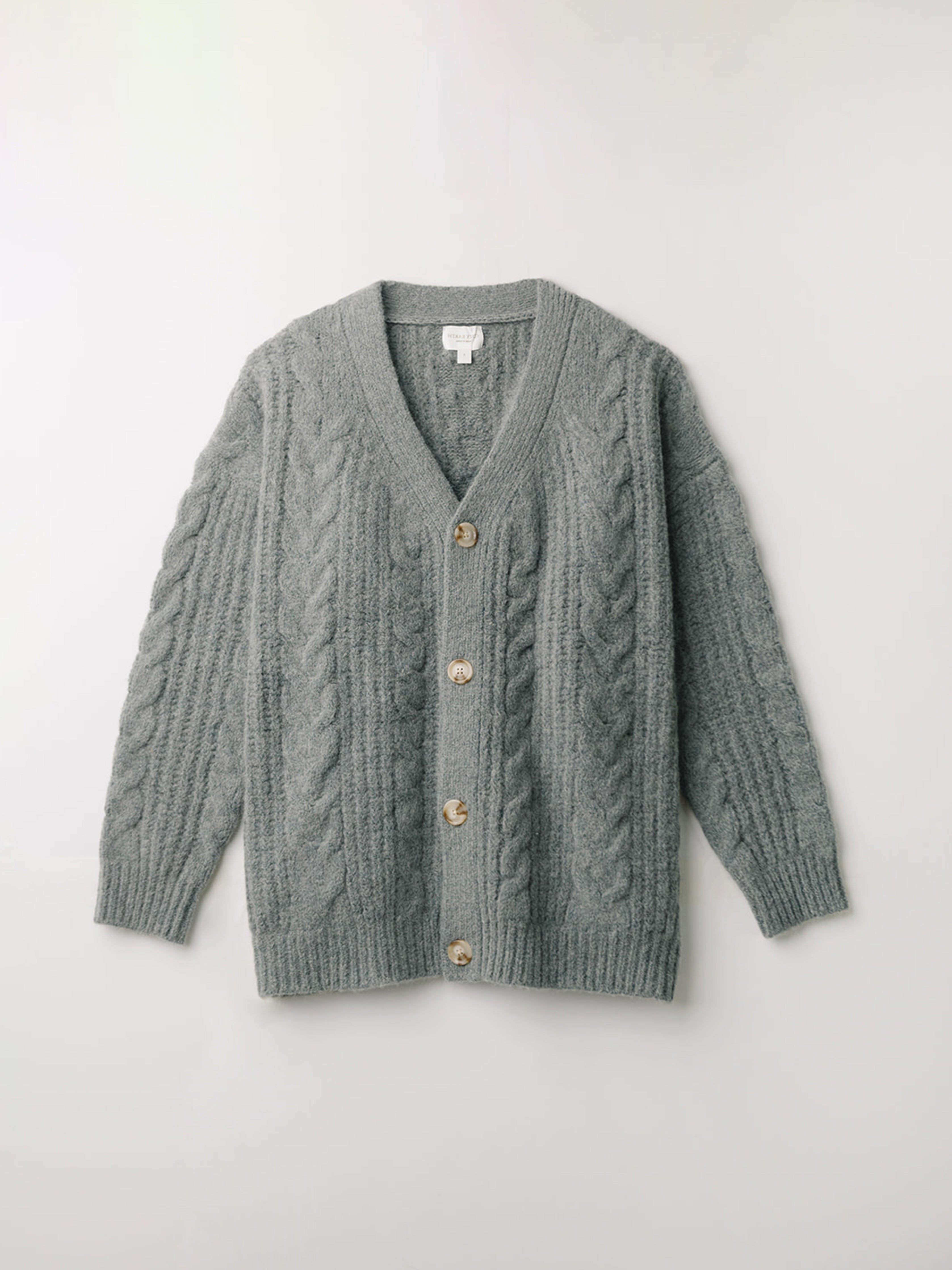 Oversized Cable Knit Cardigan - ONLINE EXCLUSIVE