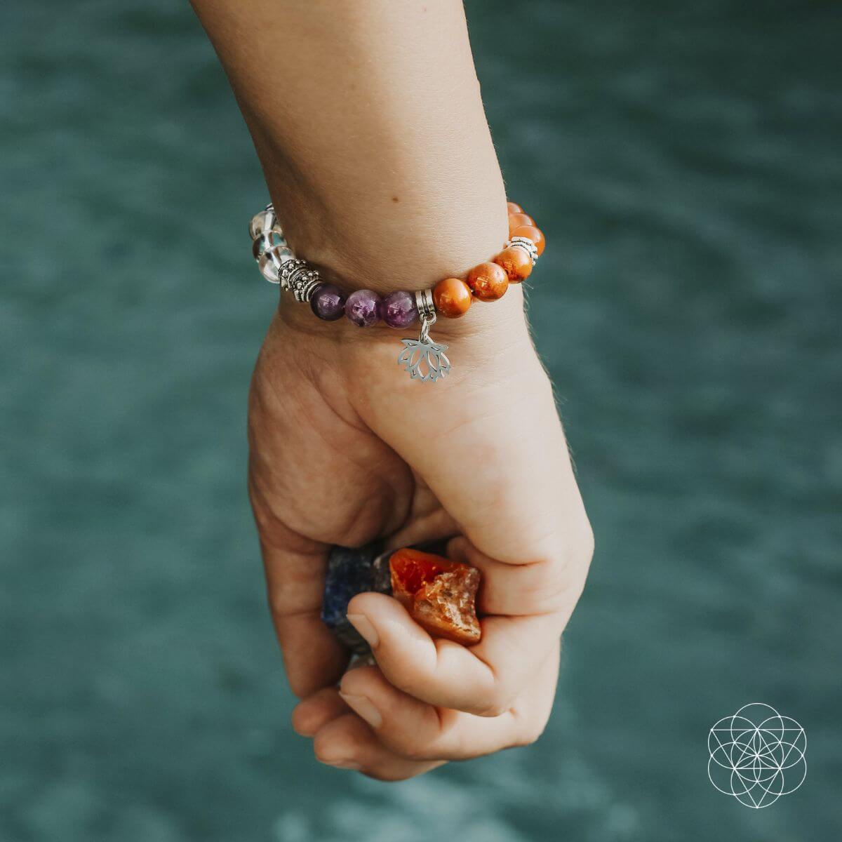 7 Chakra Bracelet and Stones Set by Conscious Items at Shirley Shoppe