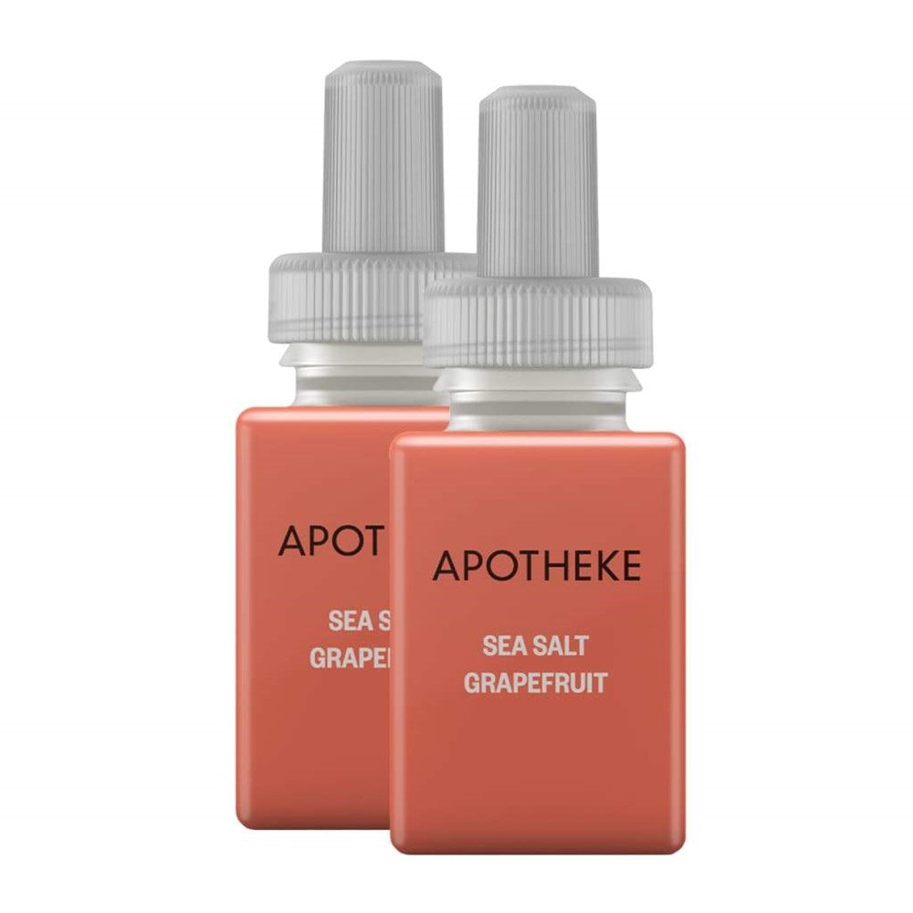 Sea Salt Grapefruit Pura Smart Scent Fragrance Refill, Set of 2