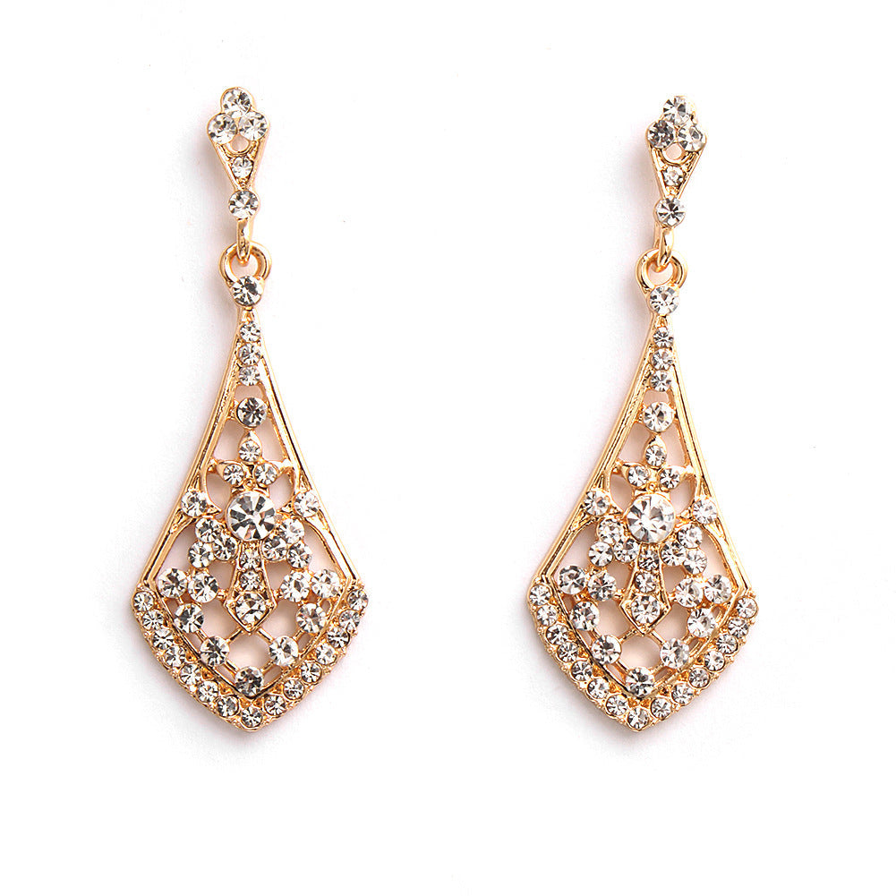 Women's Rhinestone Bridal Wedding Alloy For Earrings