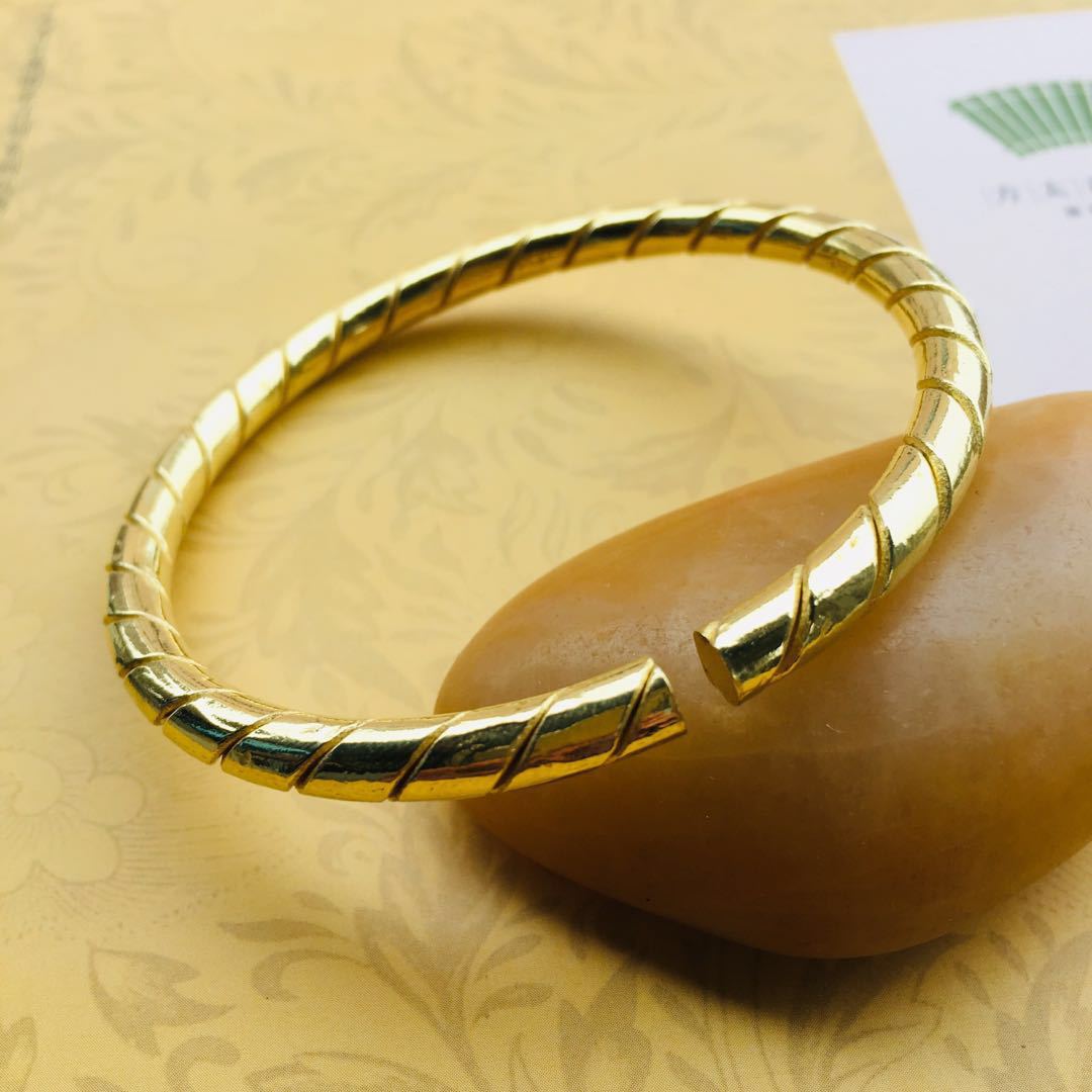 Fashion Twist Brass Love Interwoven Couple Hemp Bracelets