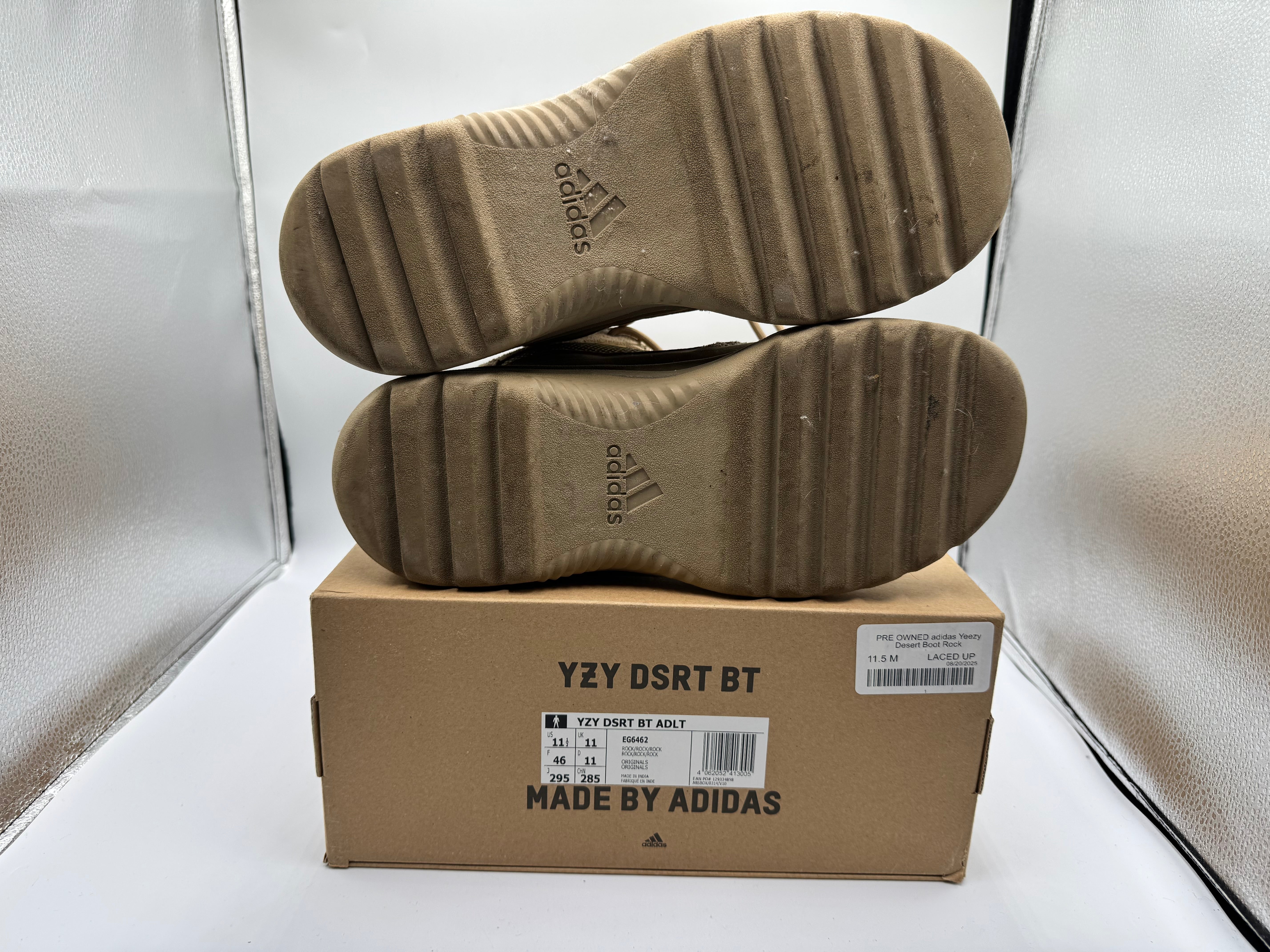PRE OWNED adidas Yeezy Desert Boot Rock