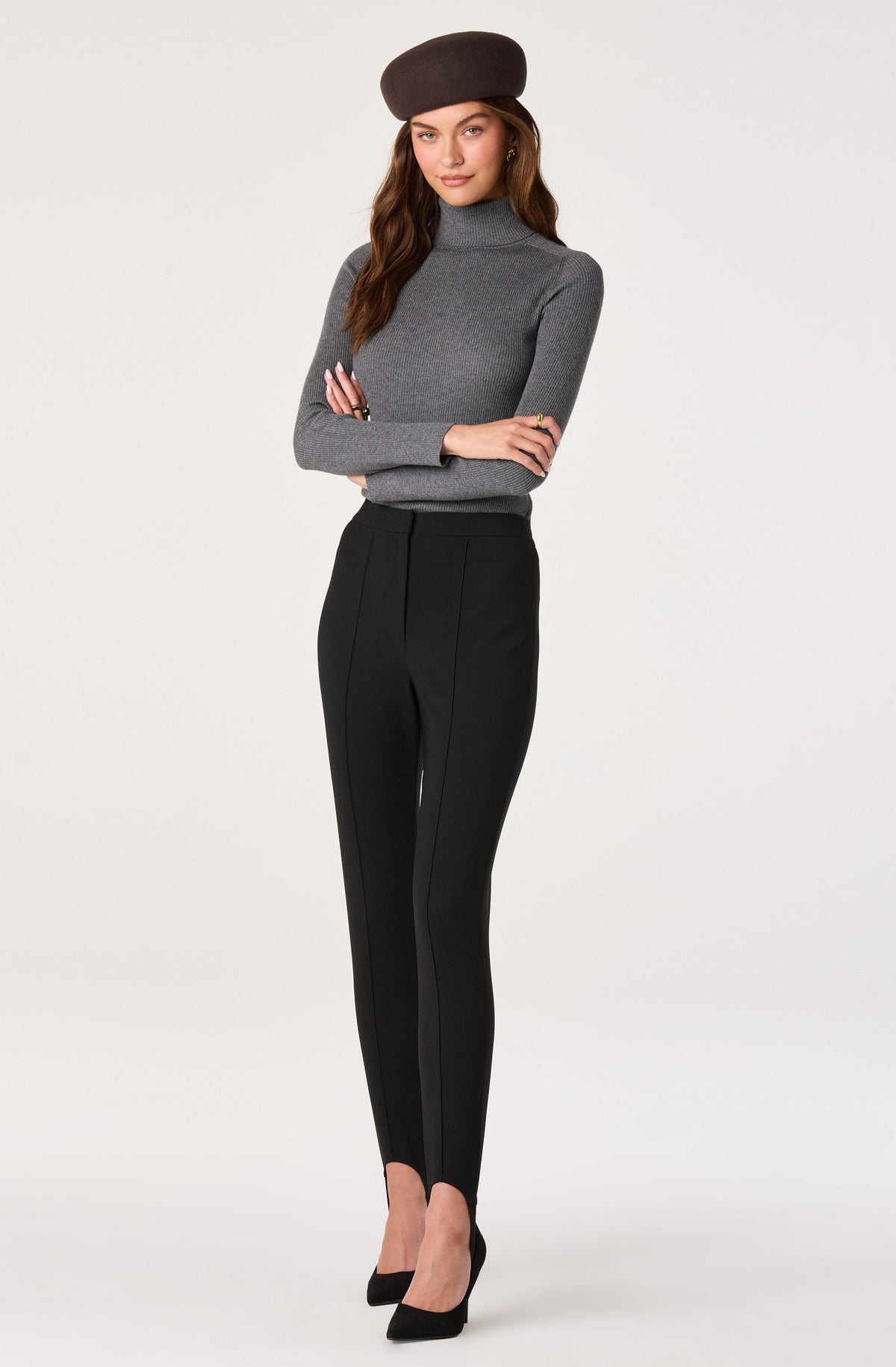 Vida Sweater in Heather Grey