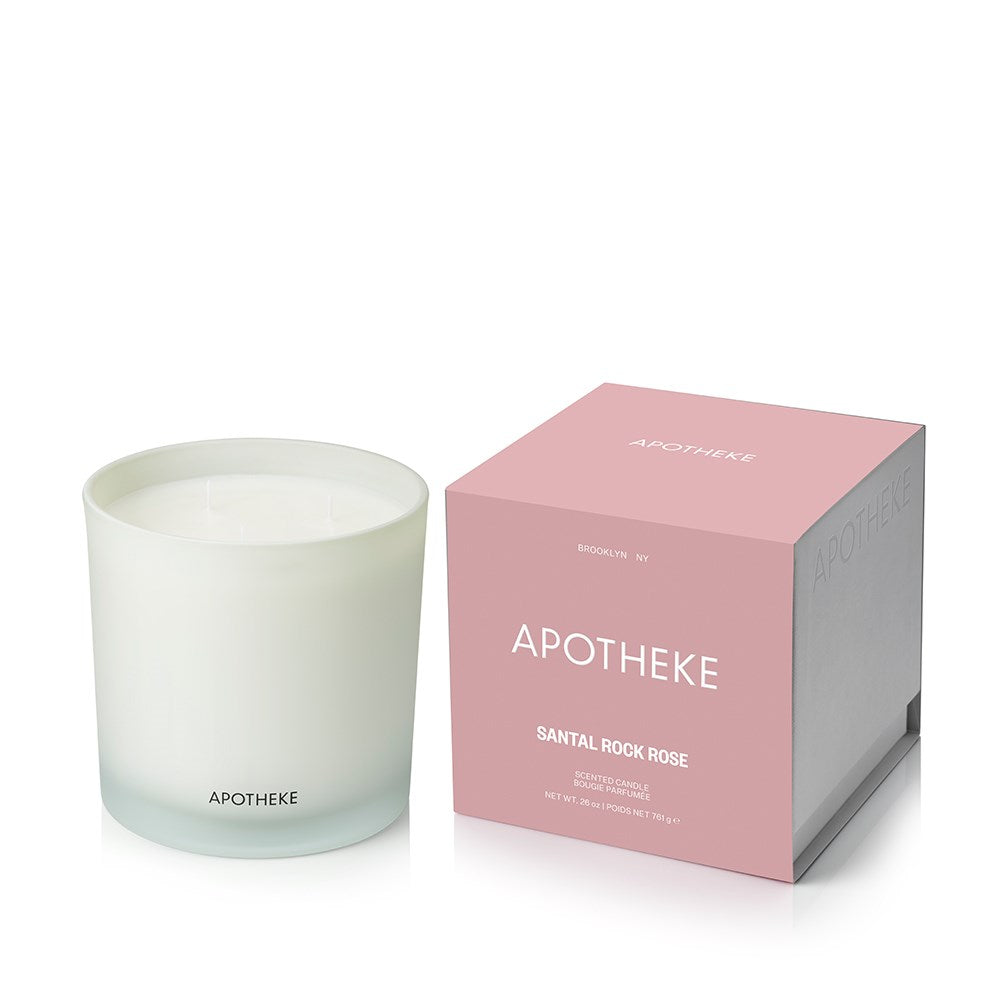 Santal Rock Rose 3-Wick Candle