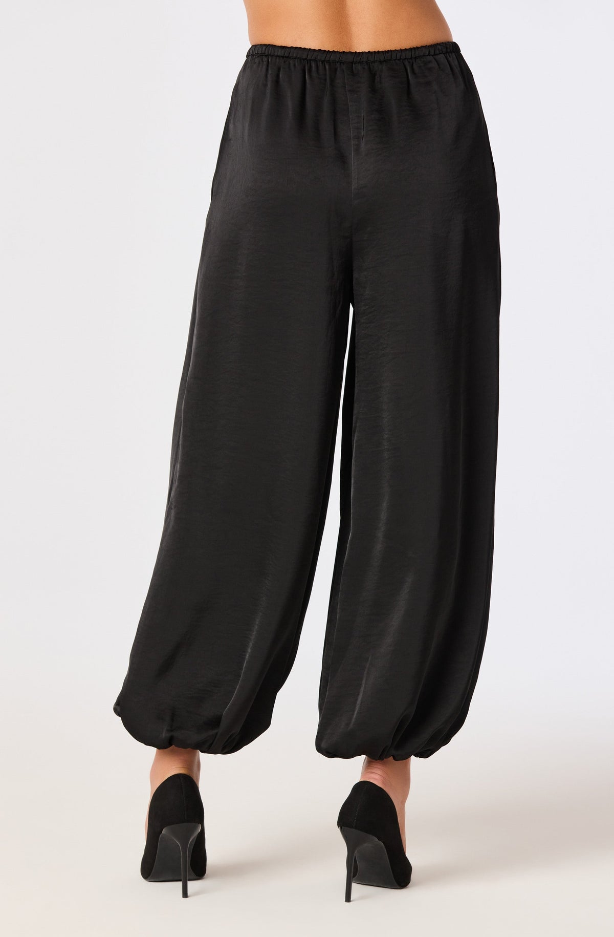 Airen Satin Balloon Pants