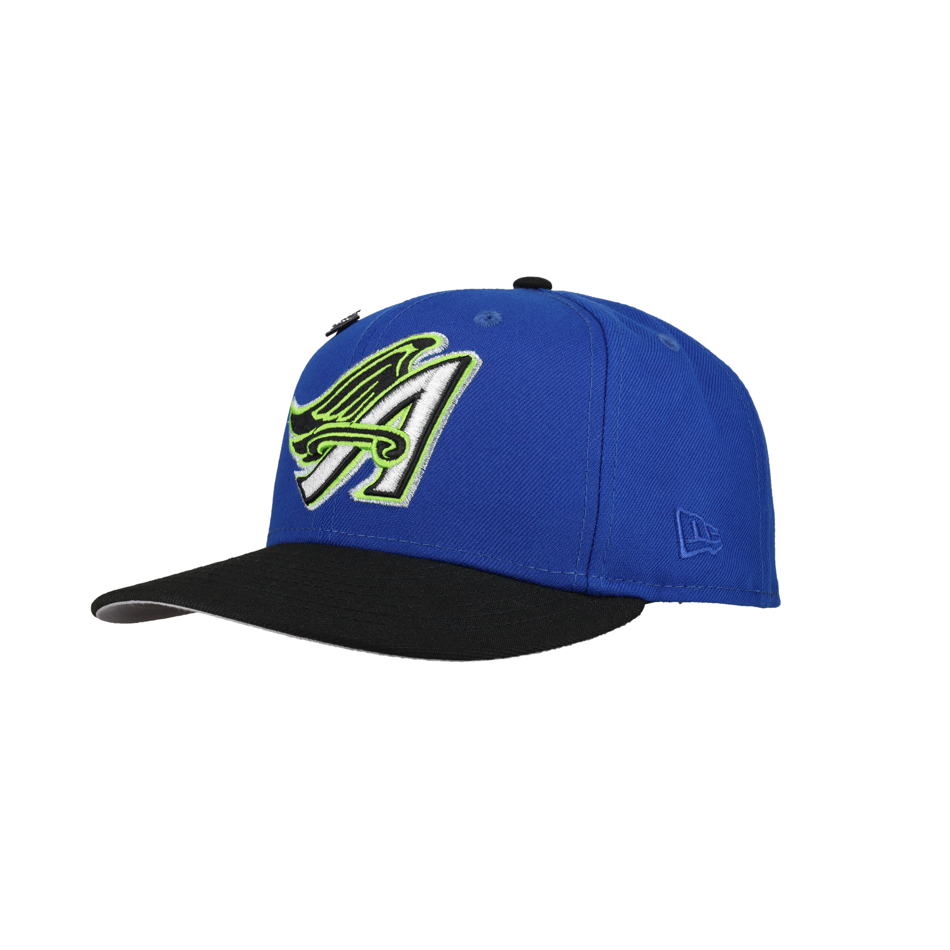 Anaheim Angels 50th Season Metallic Lime 59Fifty Fitted Hat