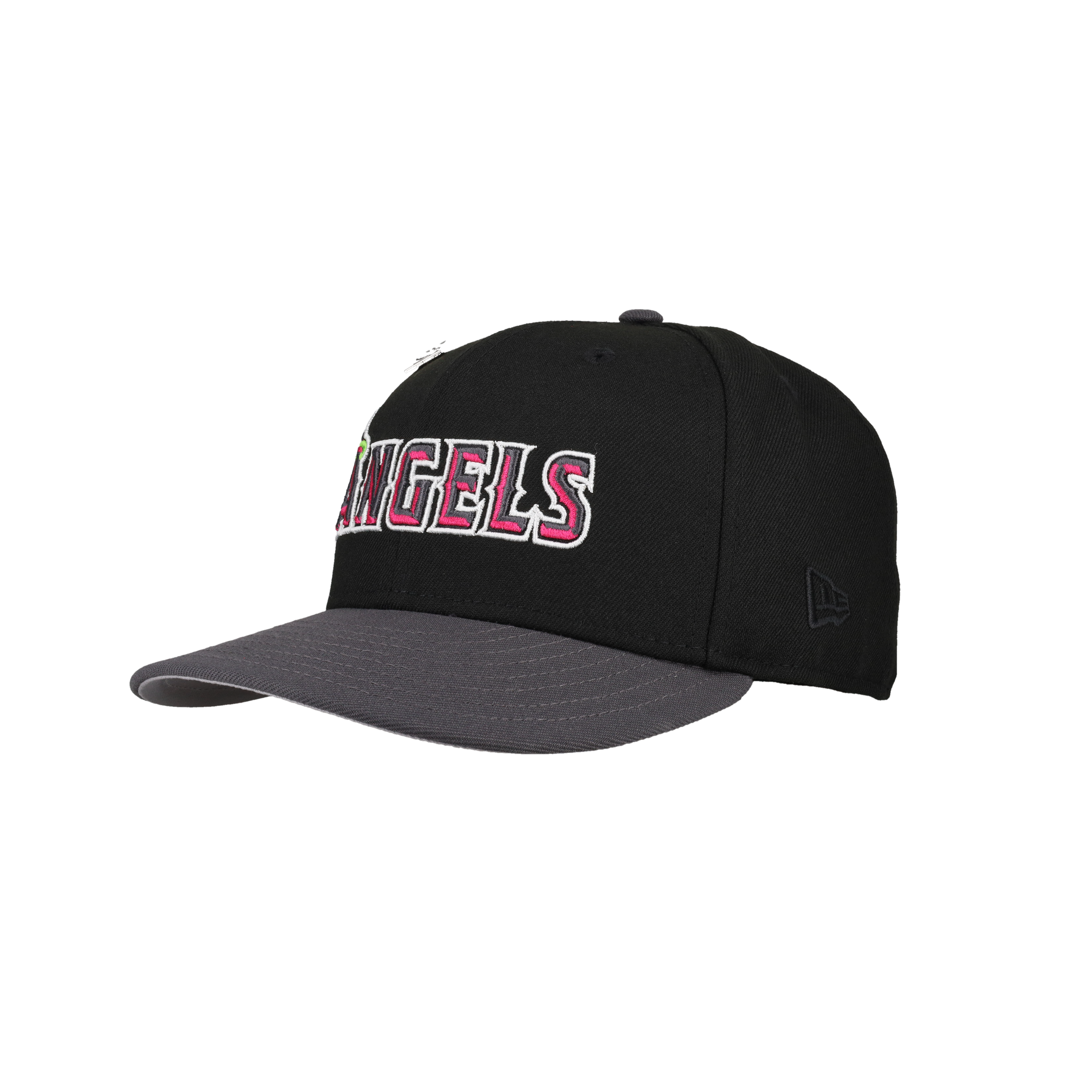 Anaheim Angels 1989 All Star Game Script Graphite/Black 59Fifty Fitted Hat