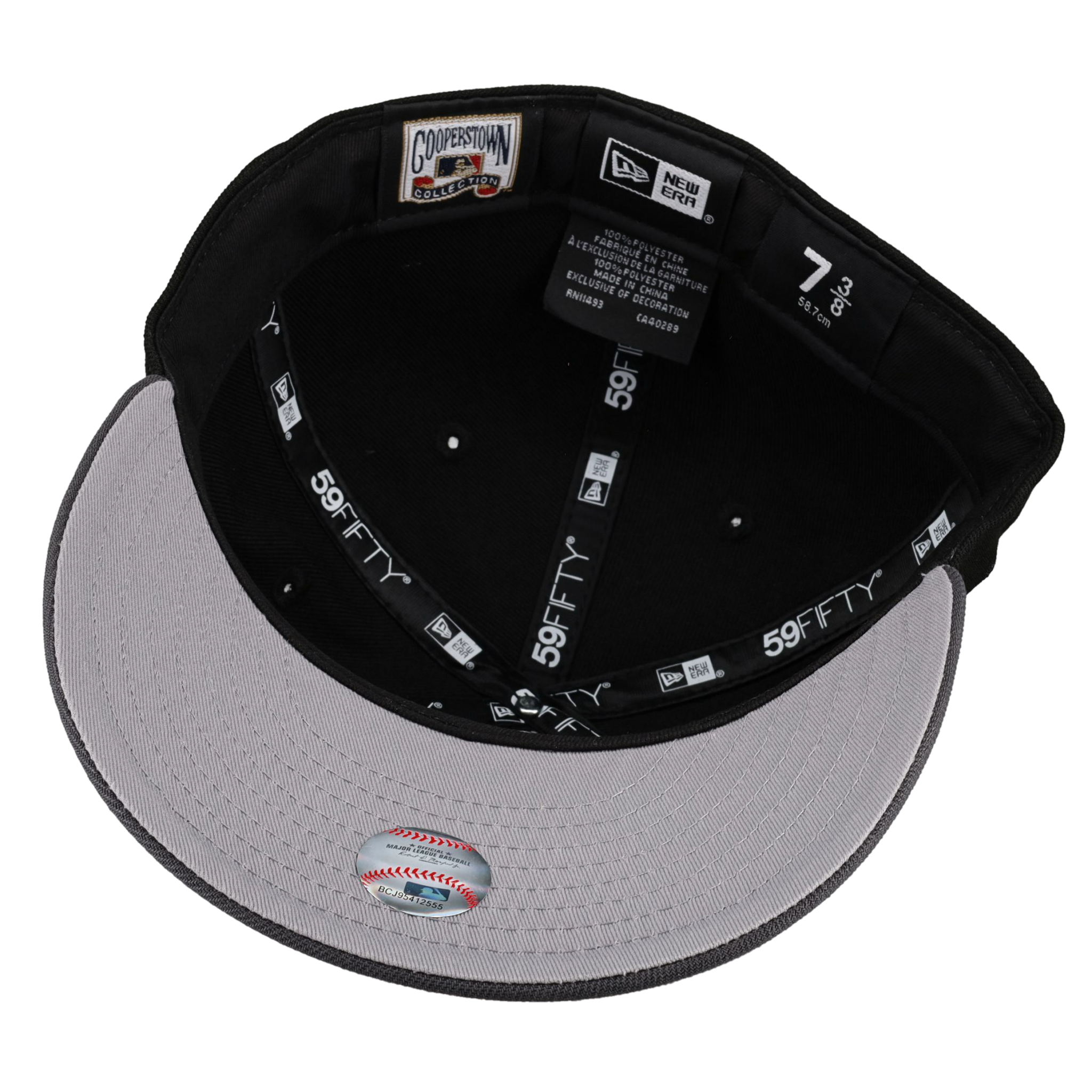 Anaheim Angels 1989 All Star Game Script Graphite/Black 59Fifty Fitted Hat