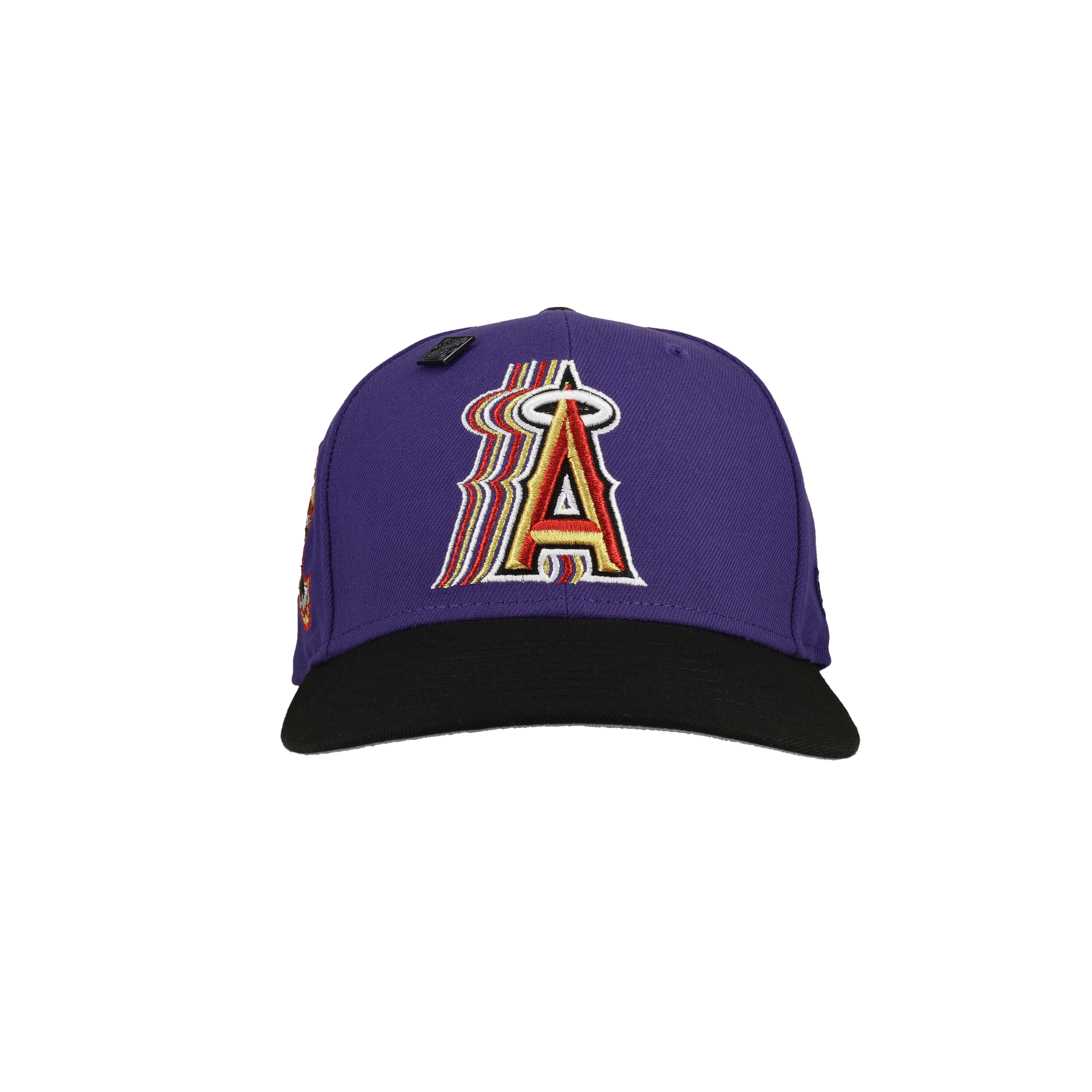 Anaheim Angels Trippy American/National Patch 59Fifty Fitted Hat