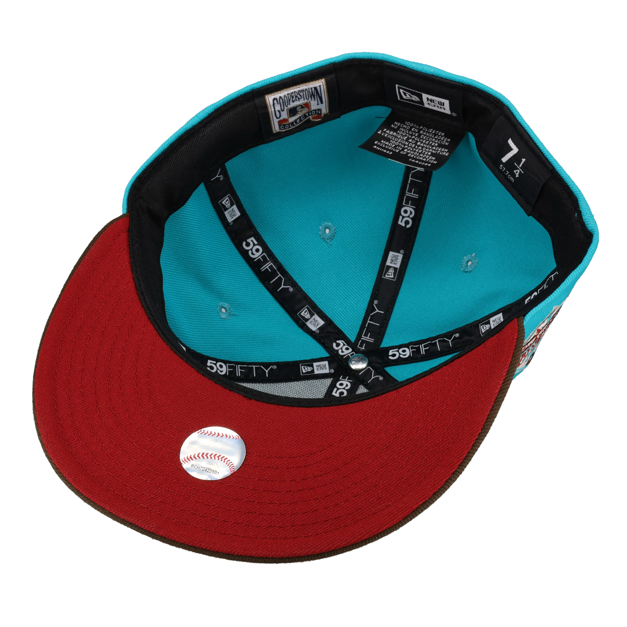 California Angels Nitro Teal 1989 All Star Game Fitted Hat