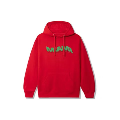 Anti Social Social Club Miami Hoodie Red