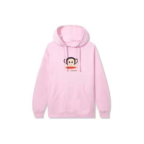 Anti Social Social Club x Paul Frank Children's Hoodie Pink