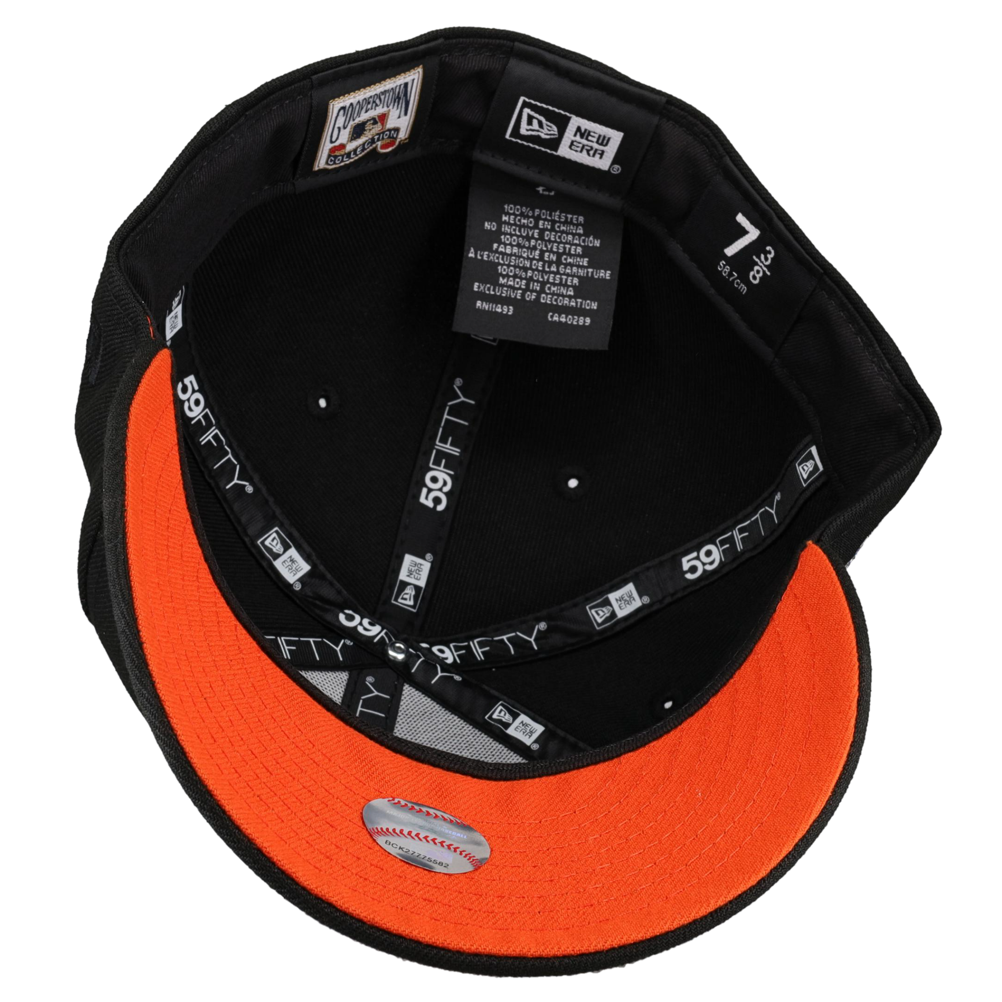 Houston Anniversary 50th Anniversary "3 Tier" Metallic 59Fifty Fitted Hat