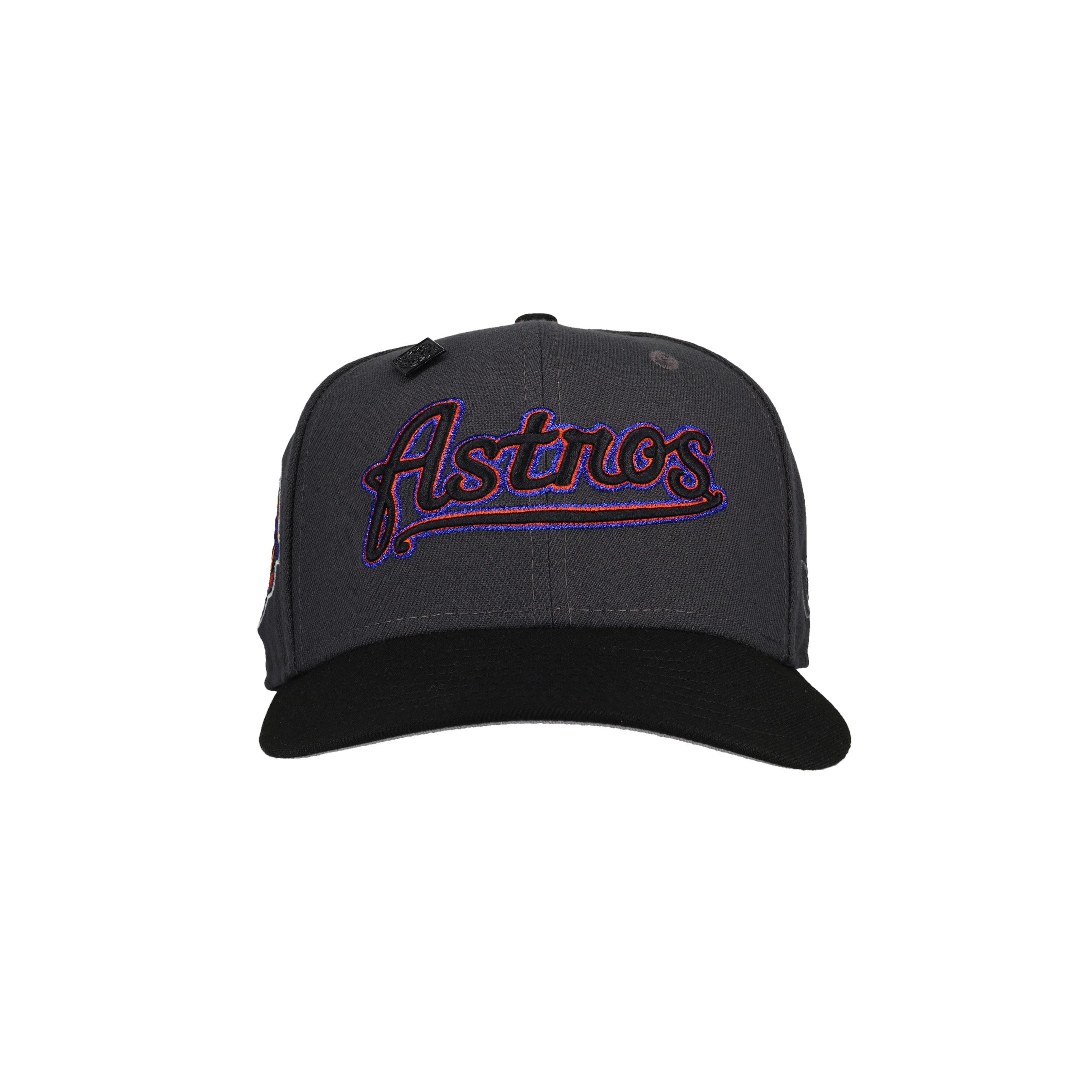 Houston Astros 45th Anniversary Metallic Graphite/Black 59Fifty Fitted Hat