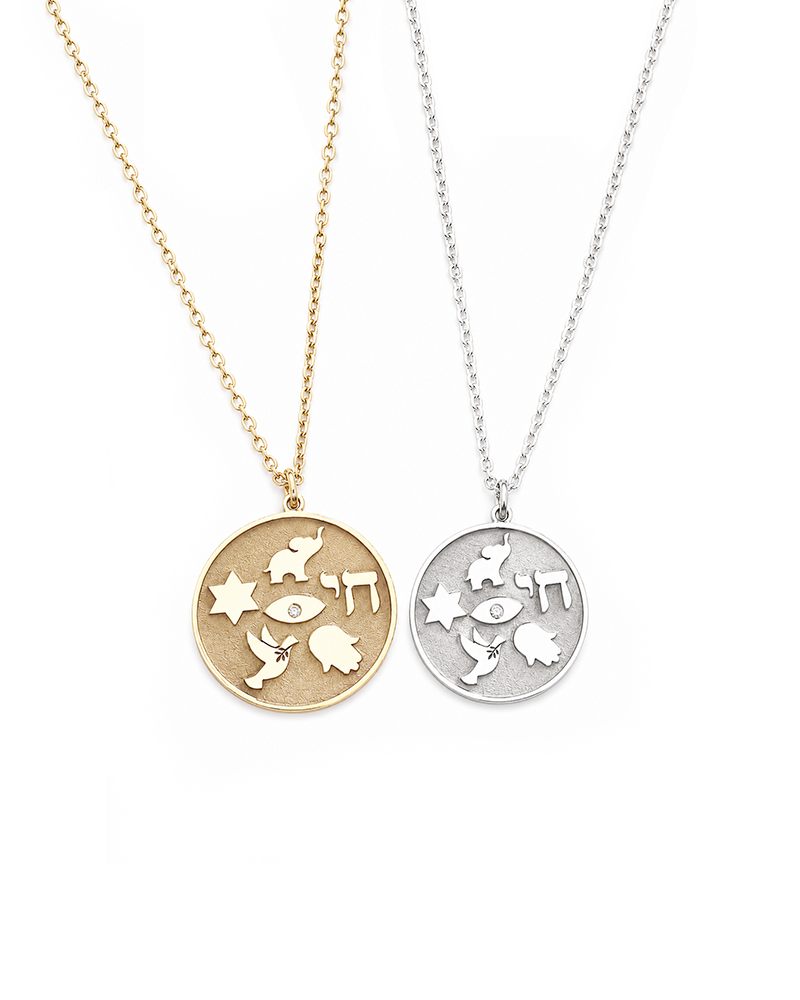 Avi Good Luck Symbols Necklace