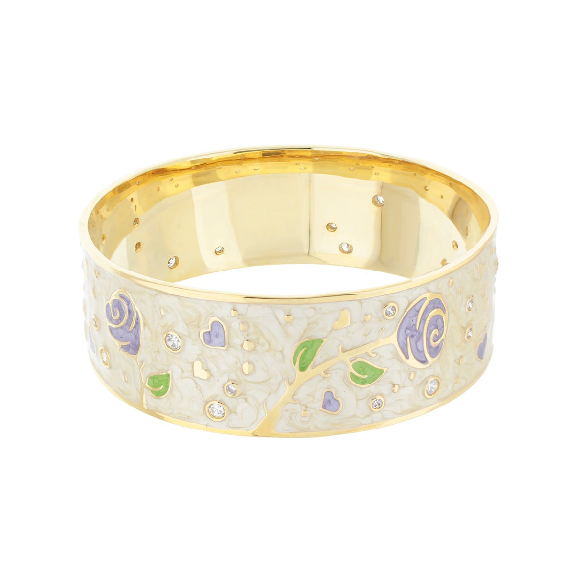 Daisy Love Bangle — Golden Rose