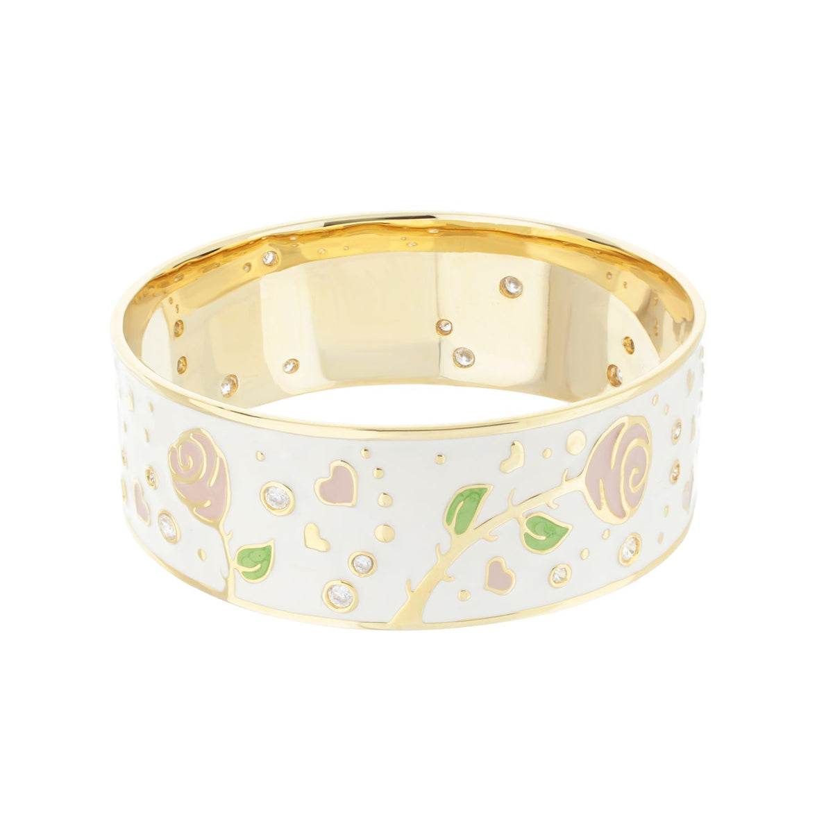 Daisy Love Bangle — Golden Rose