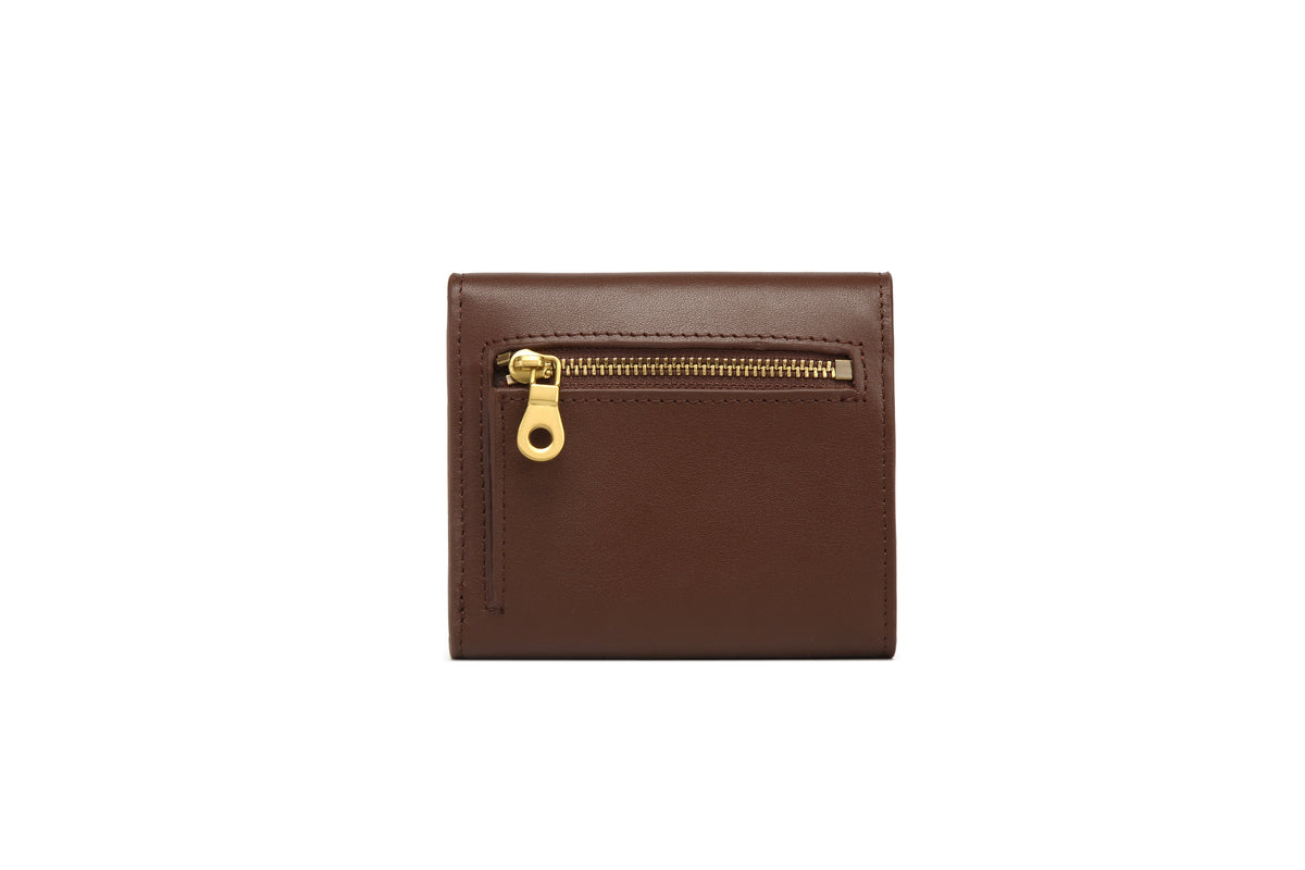 1972 Mini Wallet | Brown Leather