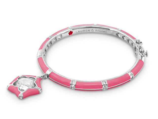 Girls Stackable Star Charm Bangle