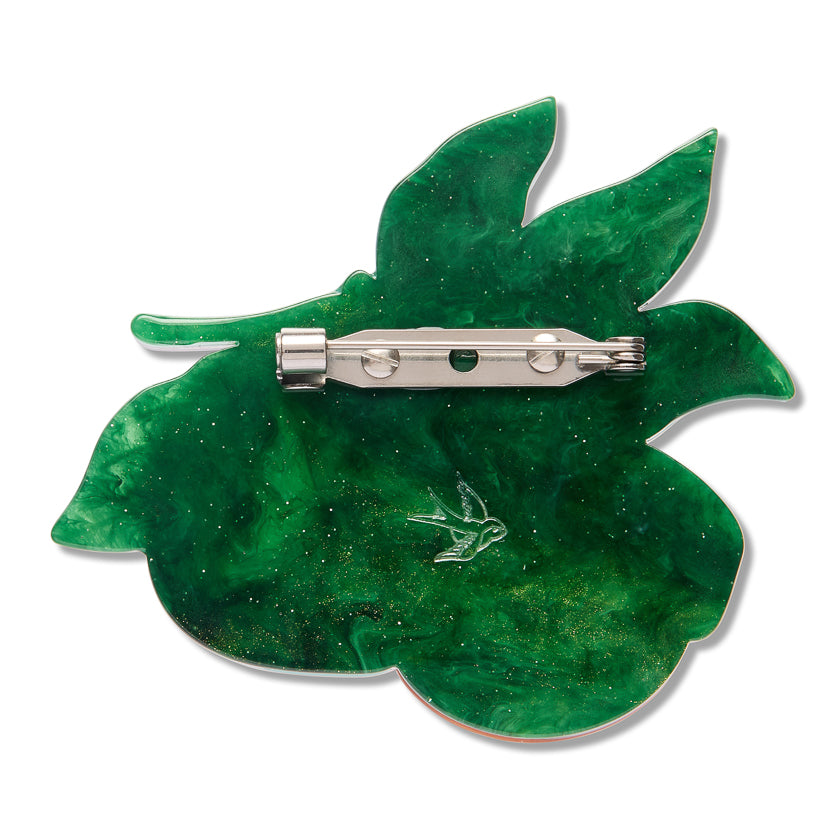Orange Crush Brooch by Erstwilder