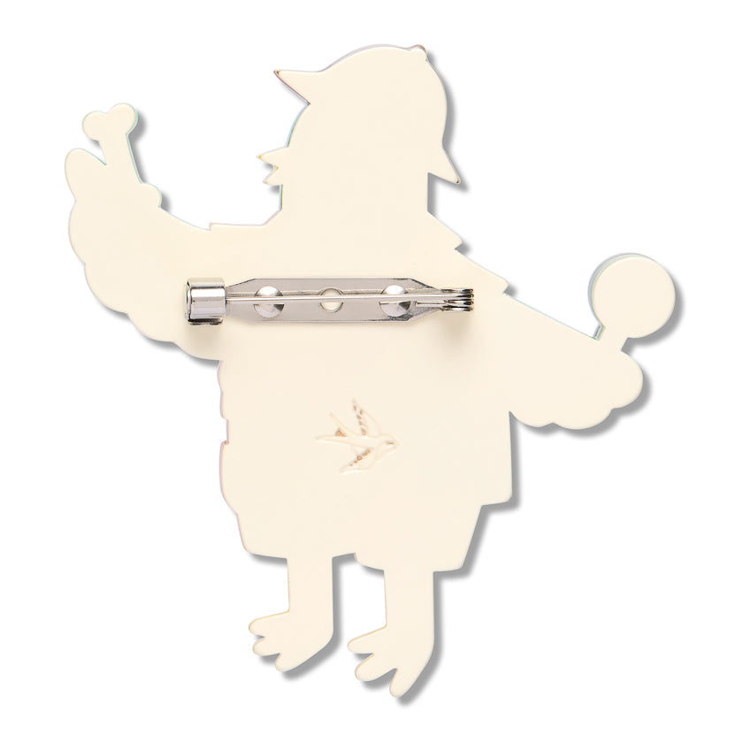 Dr. Fossil Brooch by Erstwilder