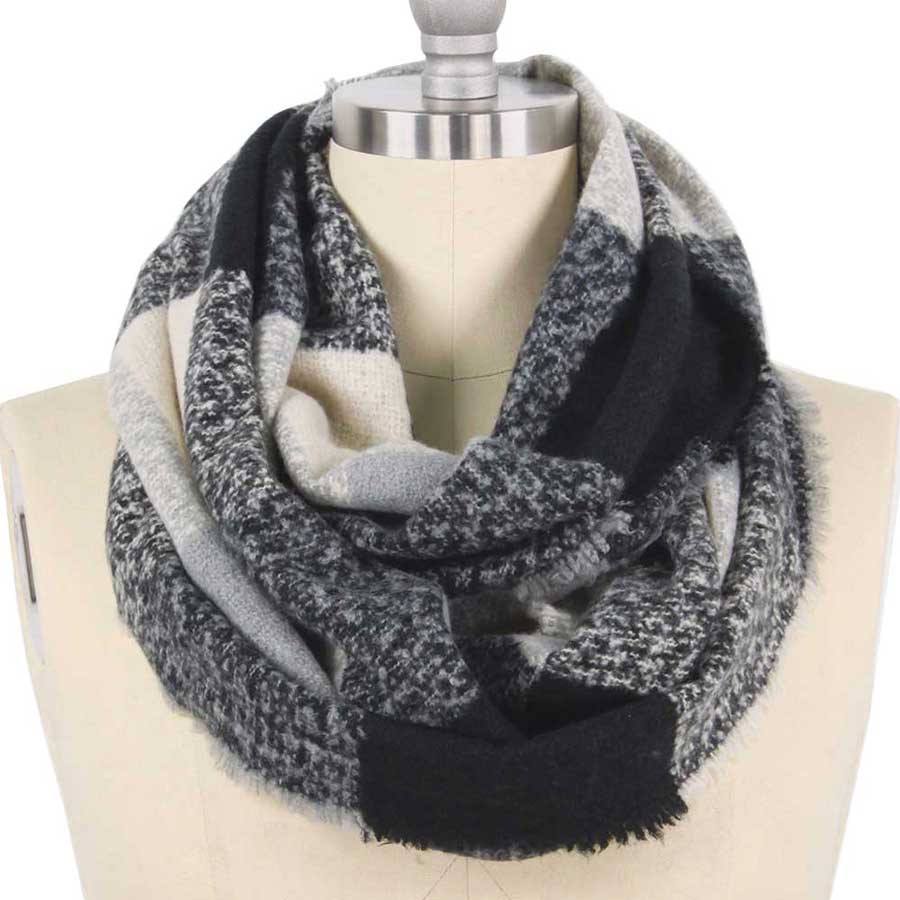 Check Infinity Scarf