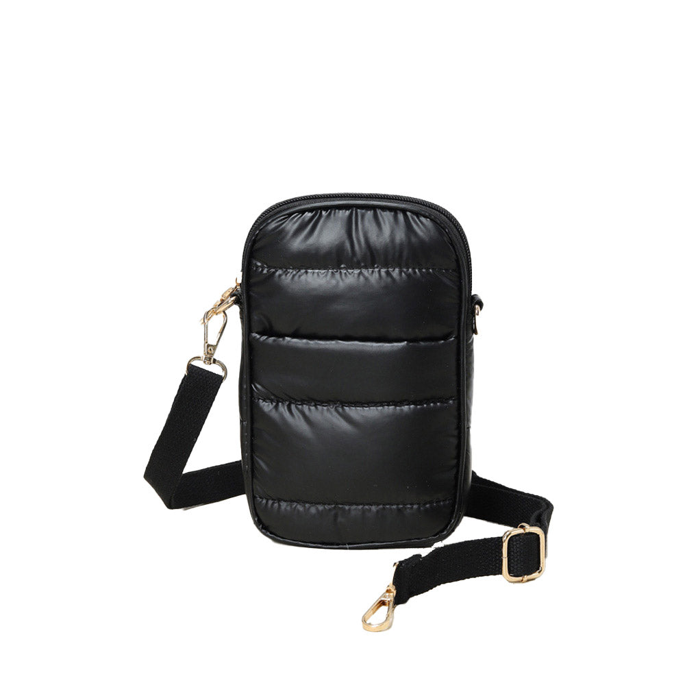 Puffer Rectangle Crossbody Bag