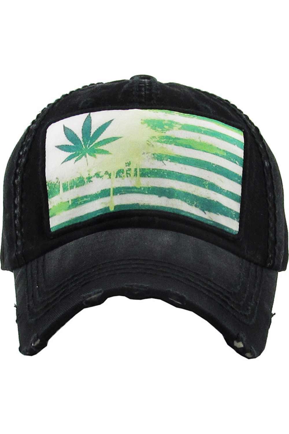 LEAF FLAG VINTAGE BASEBALL CAP
