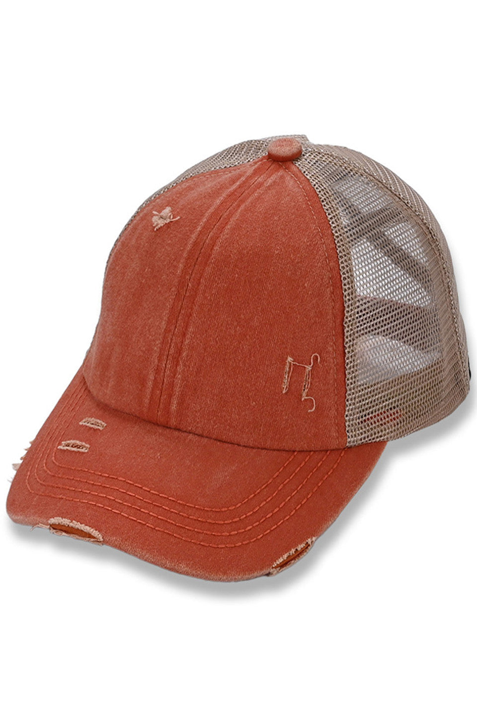 C.C Women's Baseball Ponytail Cap
