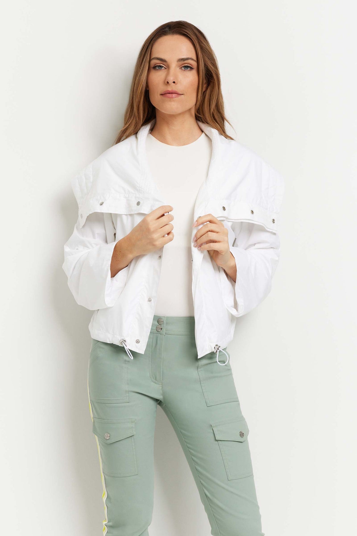 Casey Cropped Lightweight Windbreaker