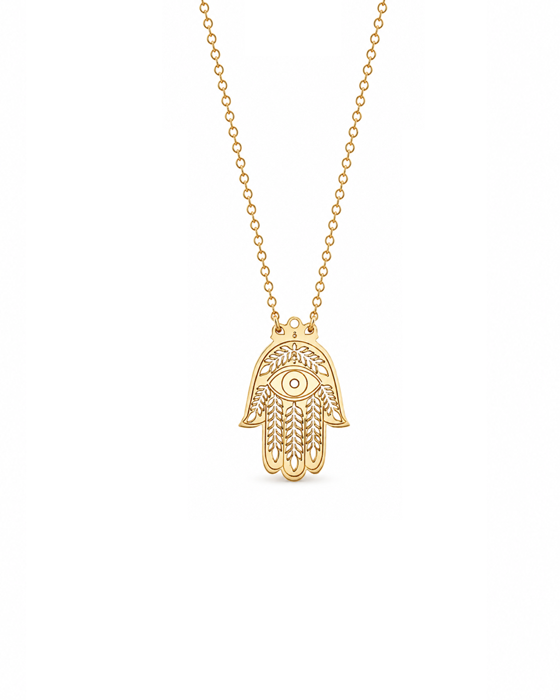 Lily Hamsa Necklace