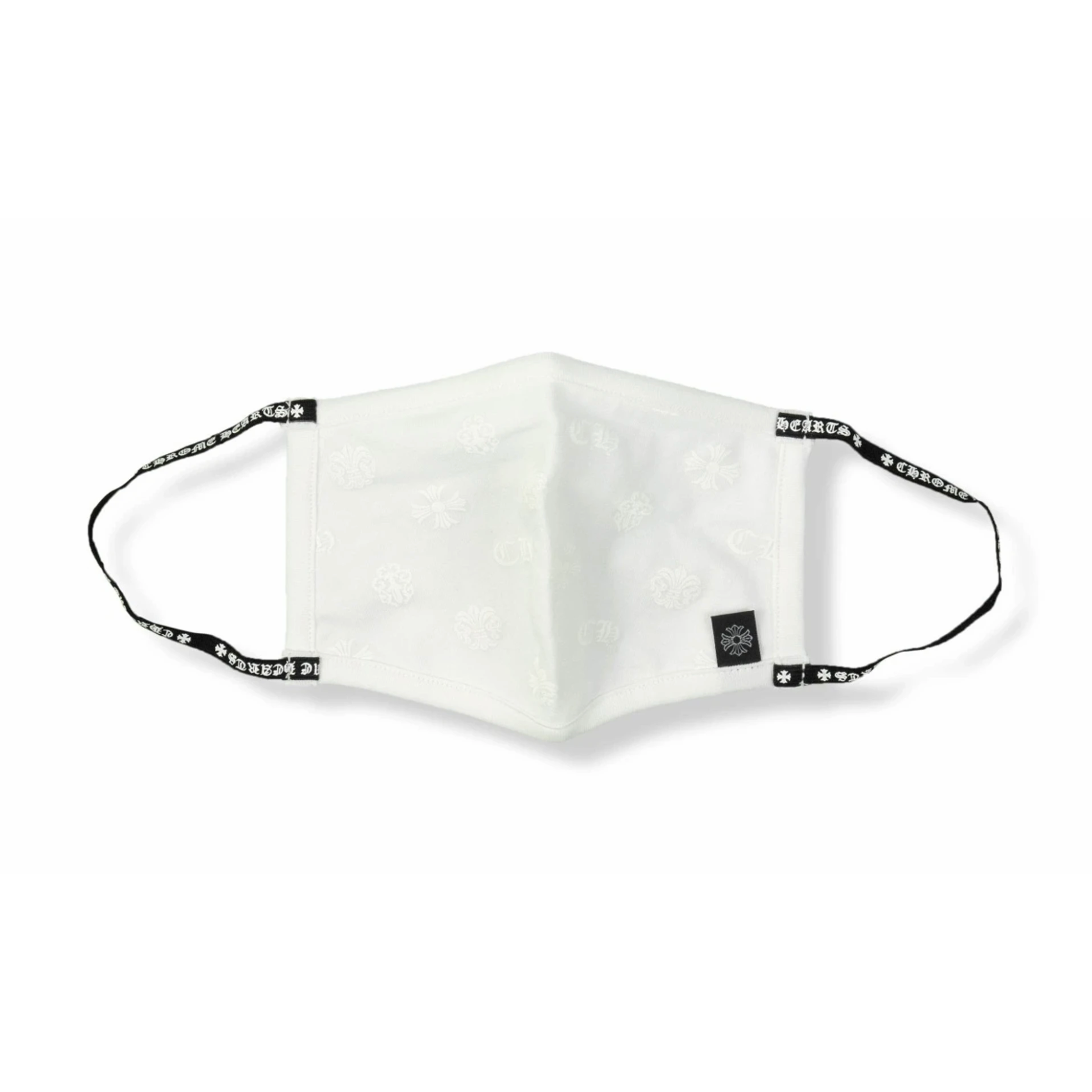 Chrome Hearts Motif Facemask White