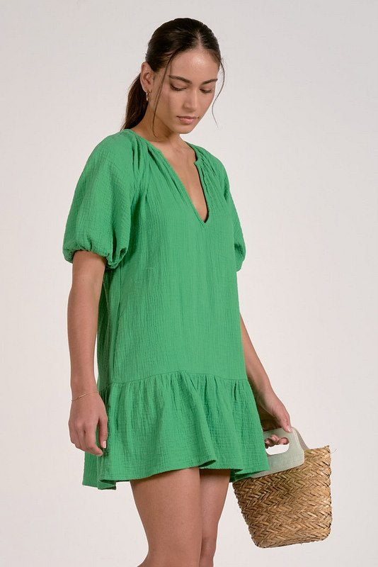 Gina Dress Kelly Green