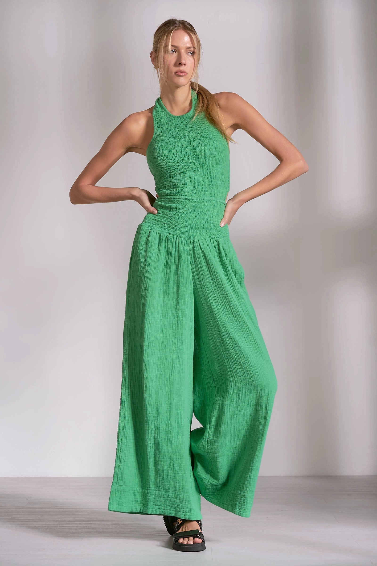 Kelly Jumpsuit Kelly Green