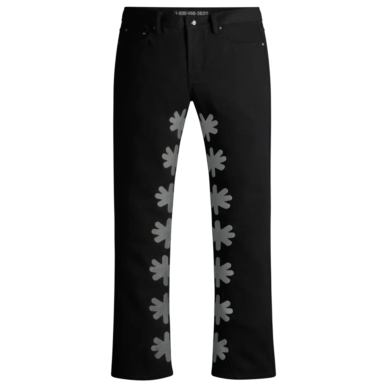 Lost Shdws Wax Pant Black/Grey