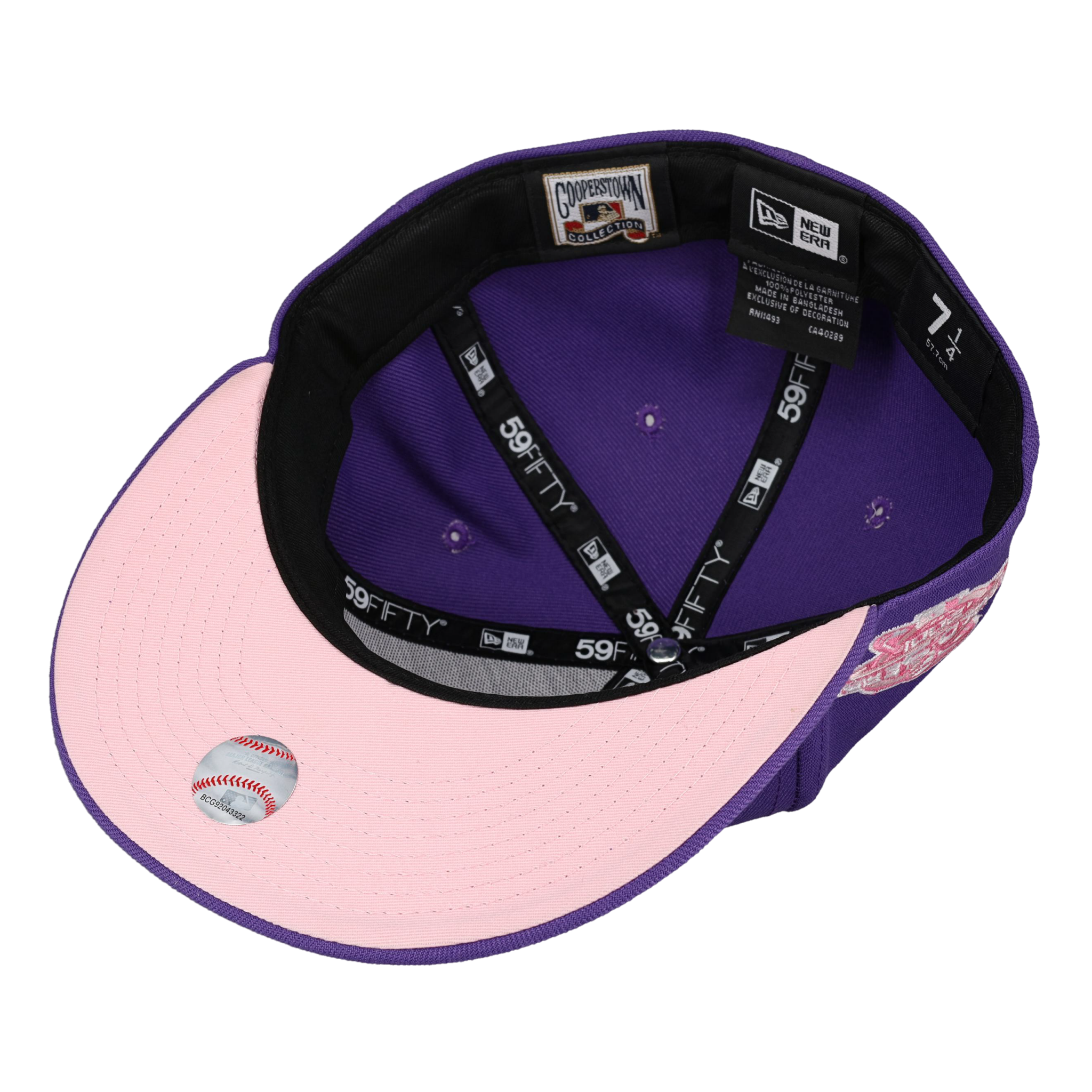 Arizona Diamondbacks Side Patch Bloom 2001 World Series Patch Fitted Hat