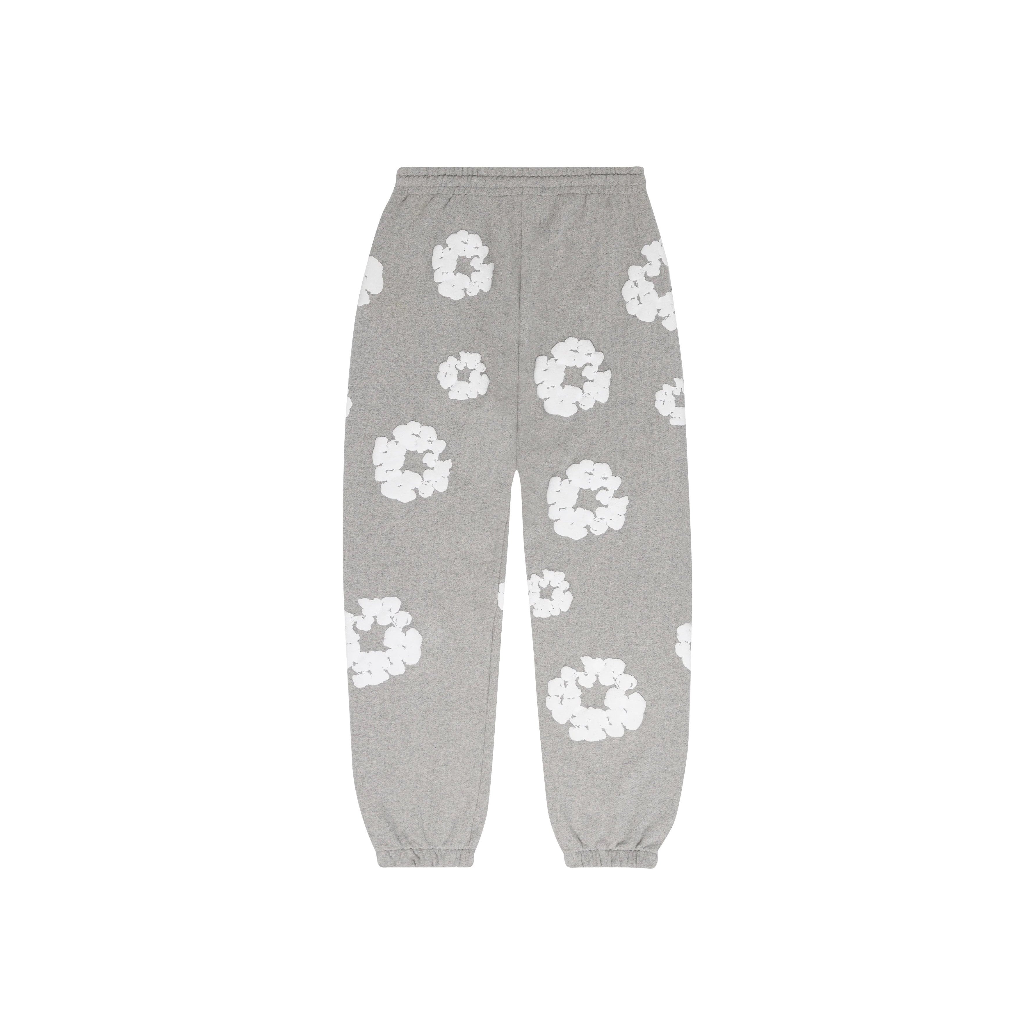 Denim Tears Cotton Wreath Sweatpants Grey